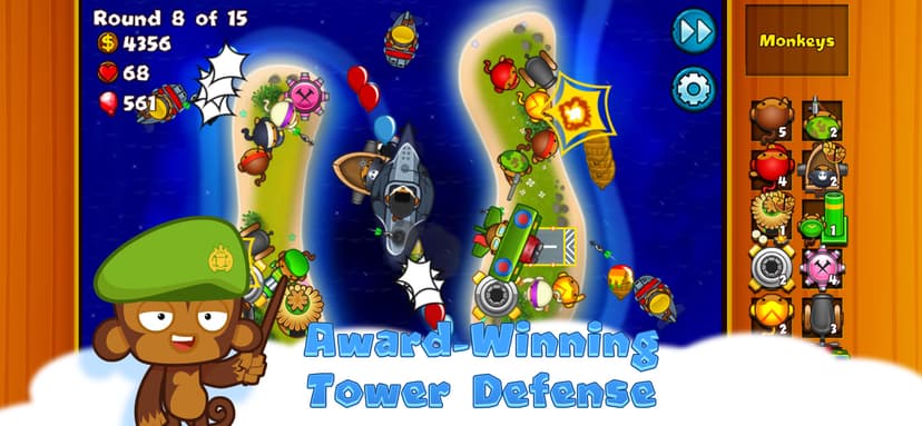 Bloons Monkey City screenshot 2 - screenshot