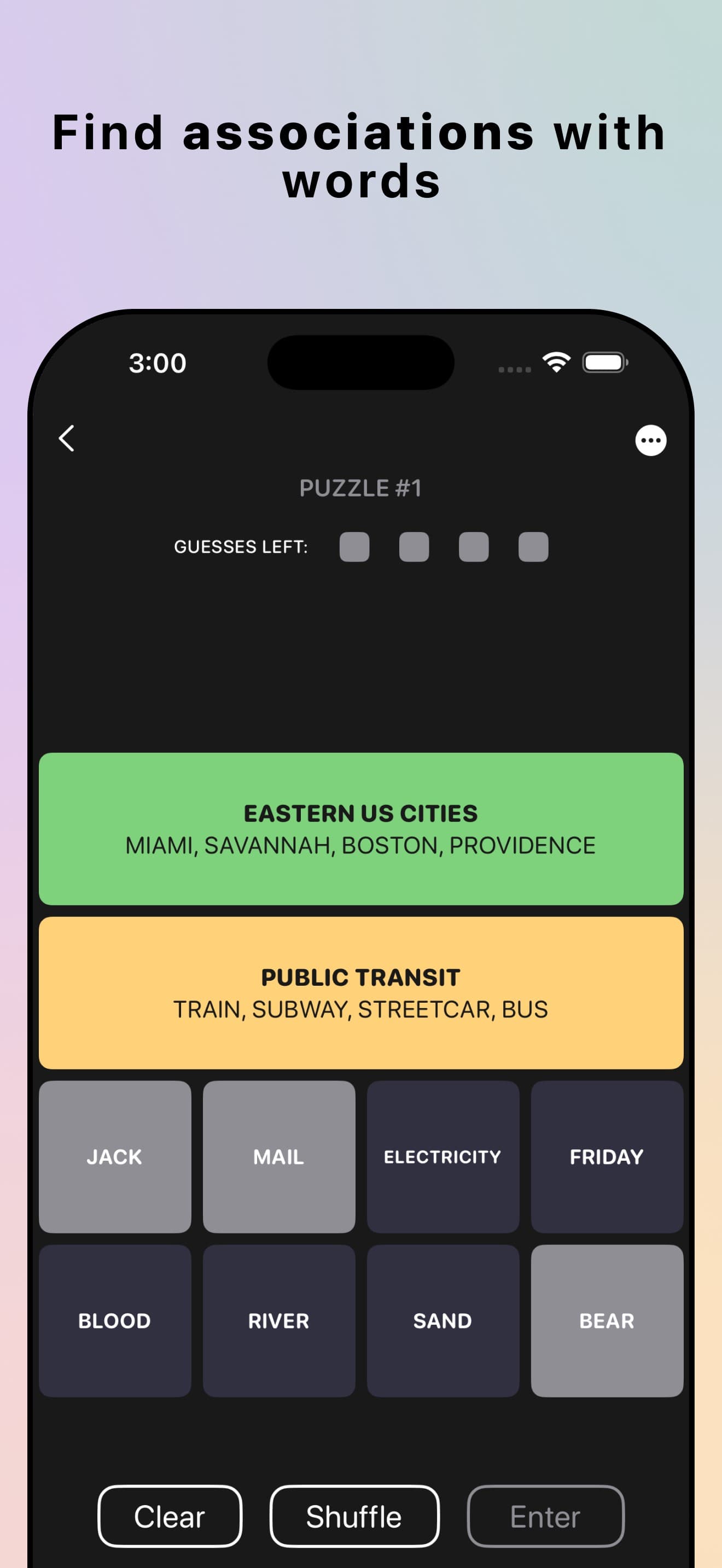 Word Connect: Association Game screenshot 1 - screenshot