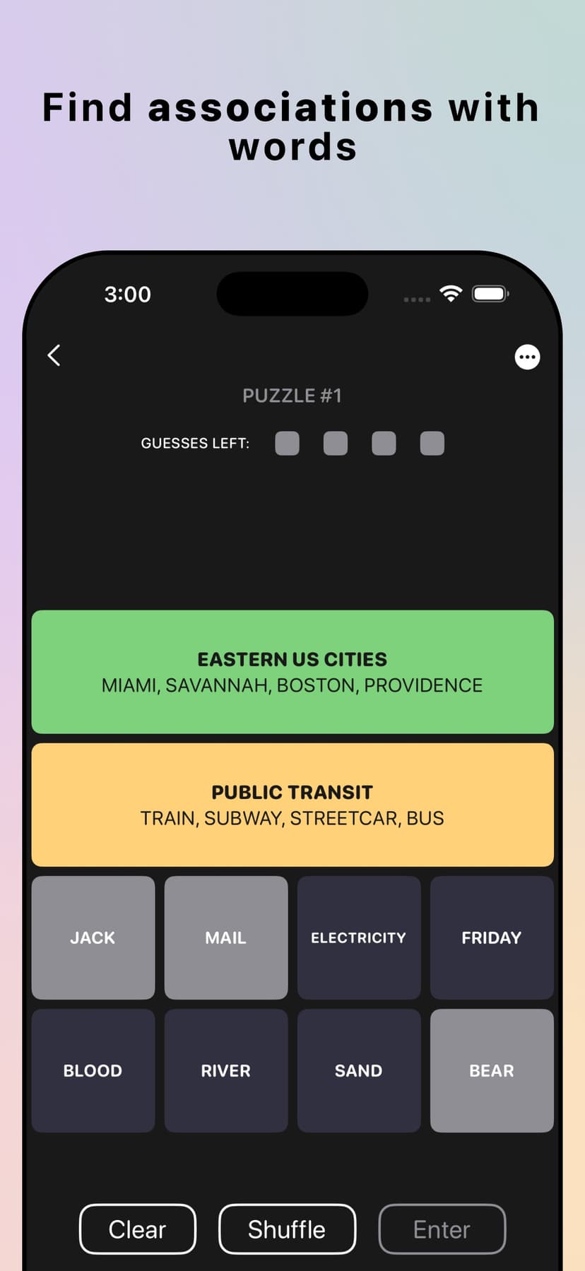 Word Connect: Association Game screenshot 1 - screenshot