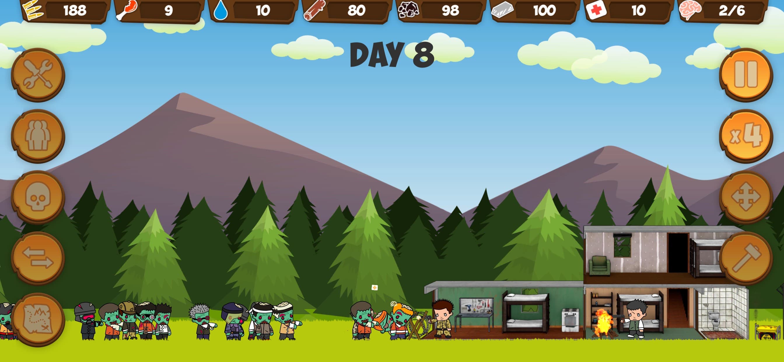Zombie Forest HD: Survival screenshot 1 - screenshot
