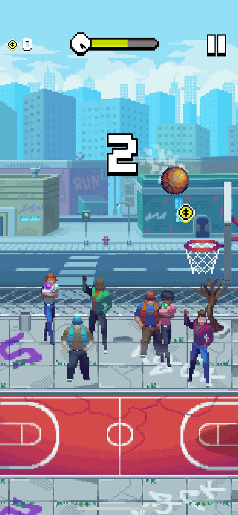 Bouncy Hoops screenshot 3 - screenshot