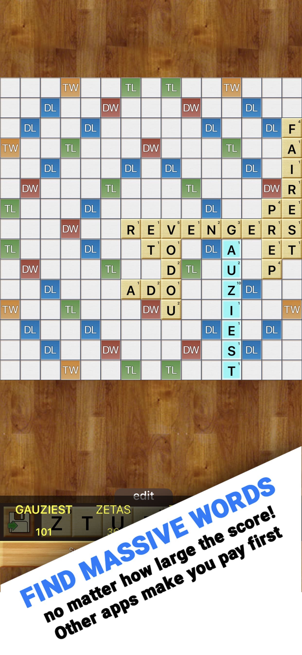Word Breaker - Scrabble Cheat screenshot 1 - screenshot