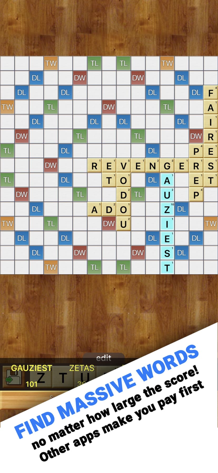 Word Breaker - Scrabble Cheat screenshot 1 - screenshot