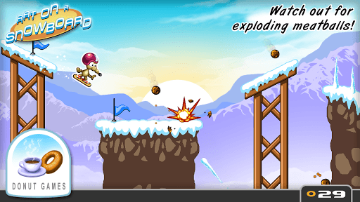 Rat On A Snowboard screenshot 2 - screenshot