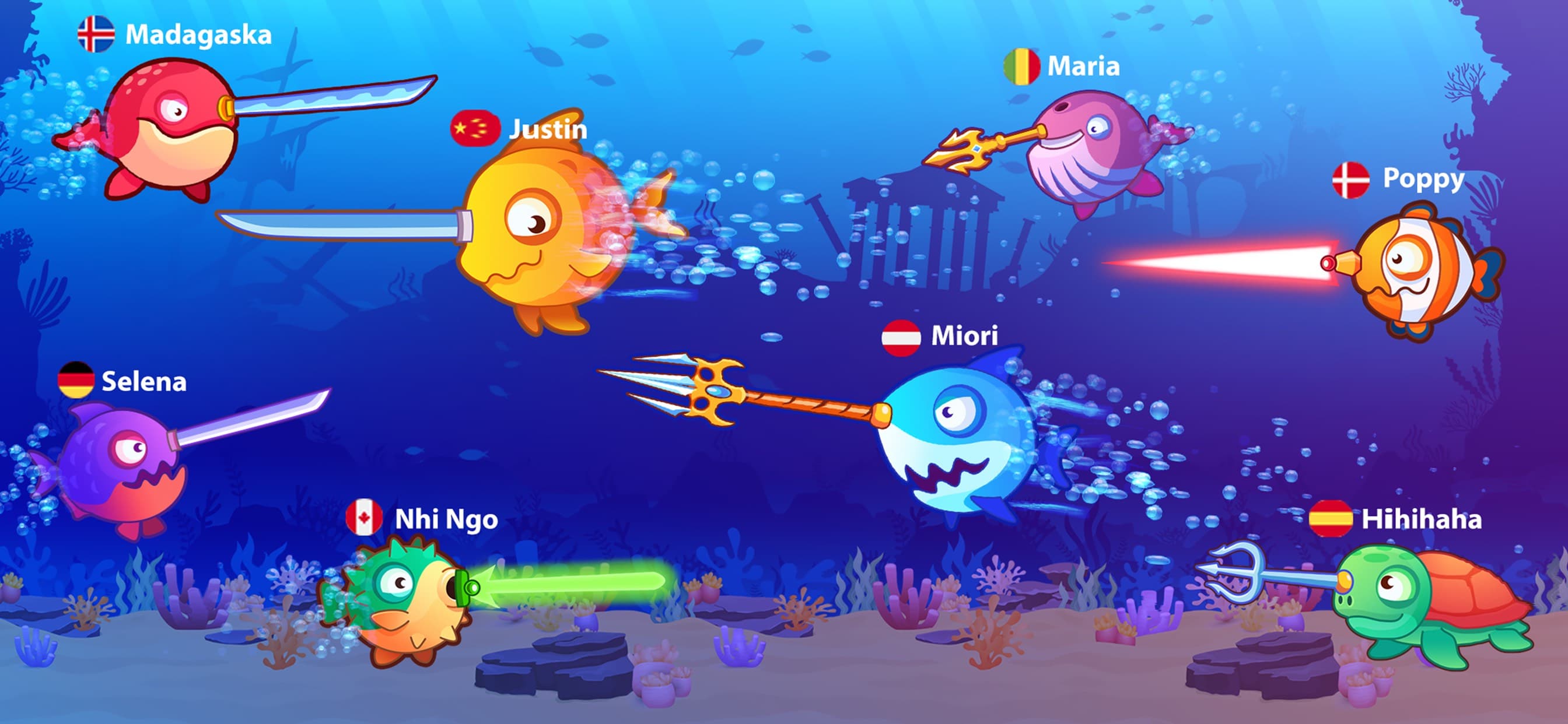 Fish.IO - Sushi Battle screenshot 2 - screenshot
