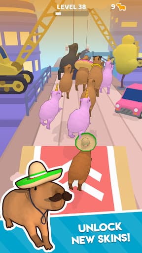 Capybara Rush screenshot 3 - screenshot