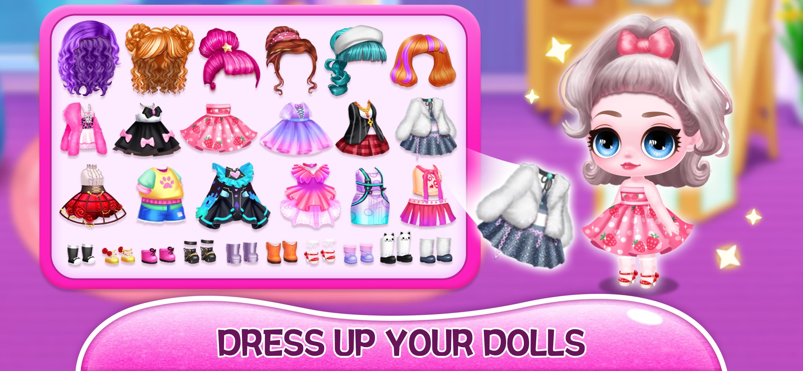 Sweet Dolls：Dress Up Games screenshot 3 - screenshot