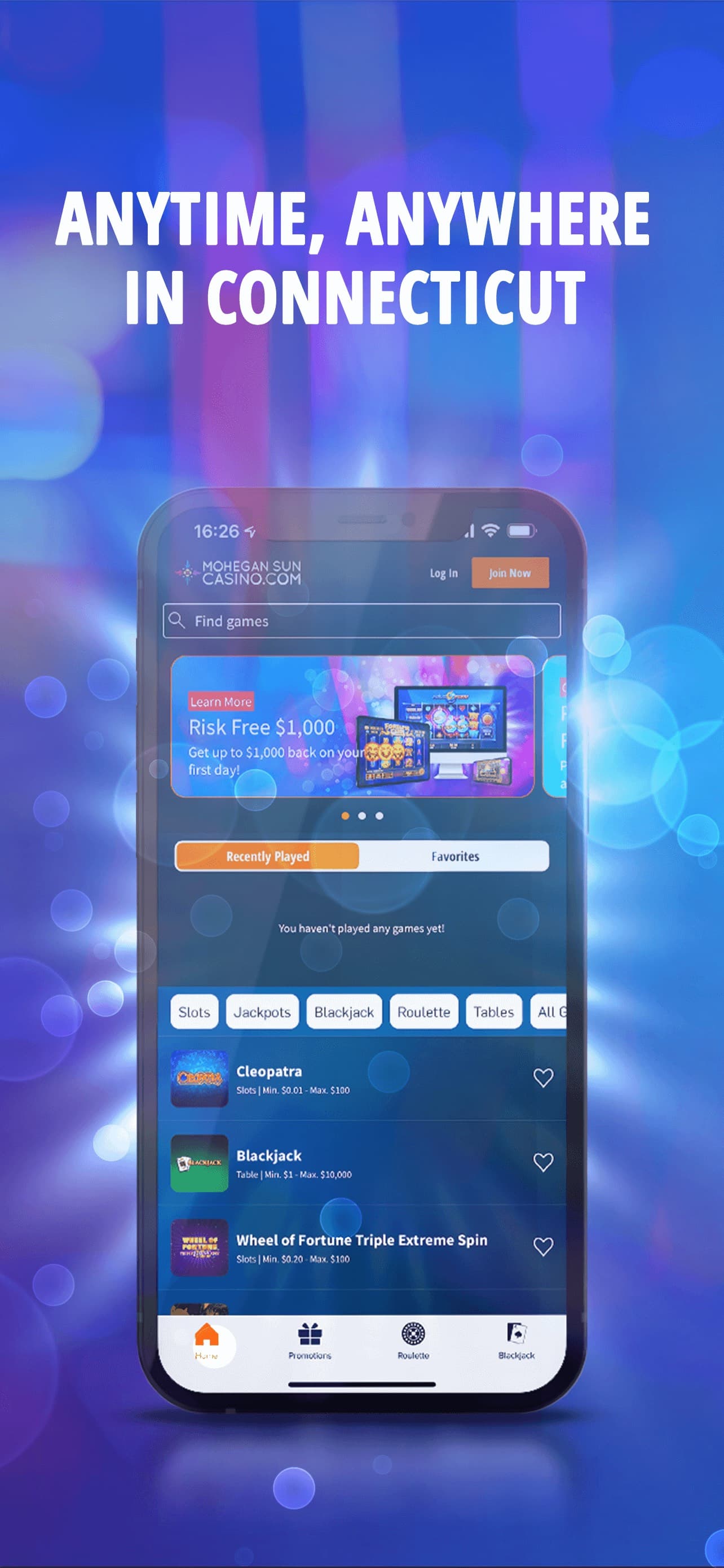 Mohegan Sun CT Online Casino screenshot 2 - screenshot