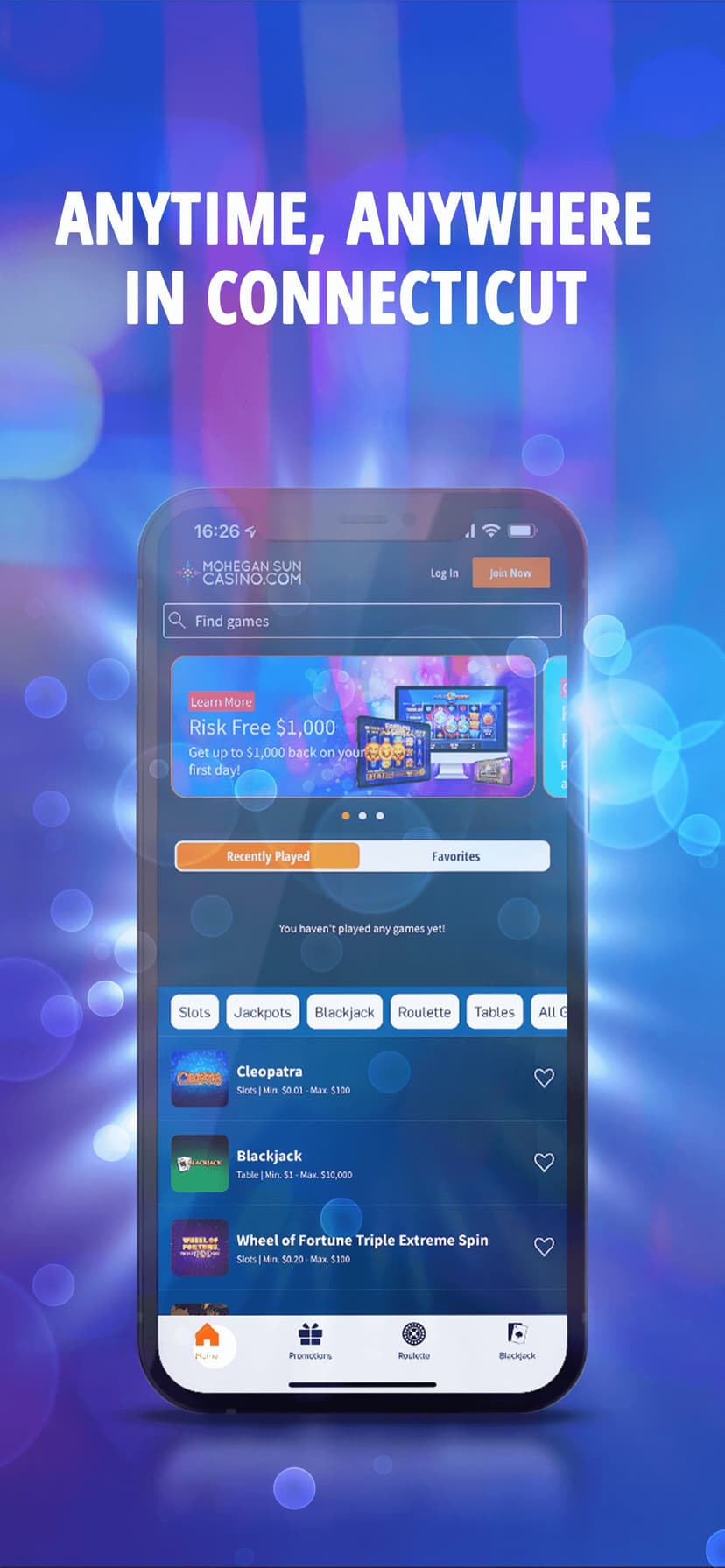 Mohegan Sun CT Online Casino screenshot 2 - screenshot