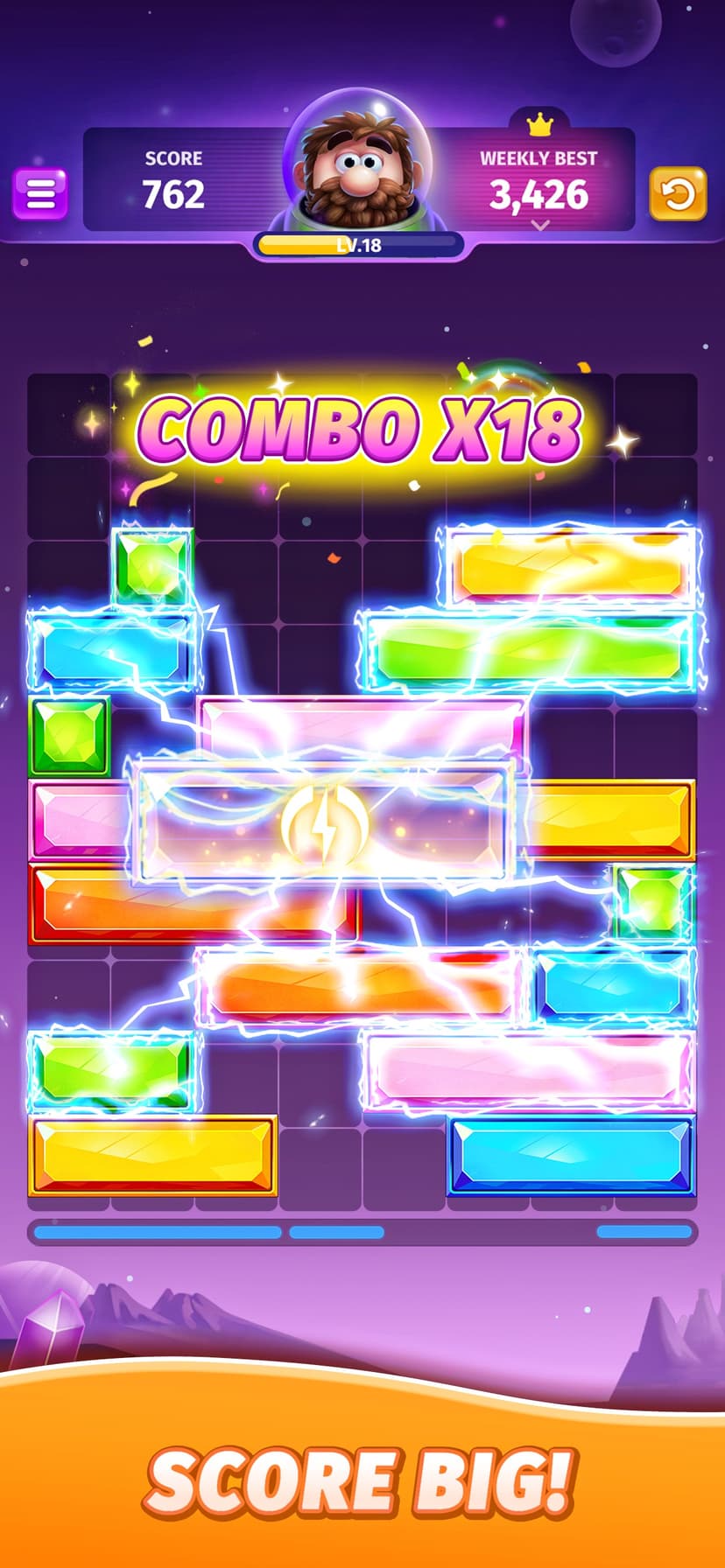 Jewel Sliding - Block Puzzle screenshot 4 - screenshot