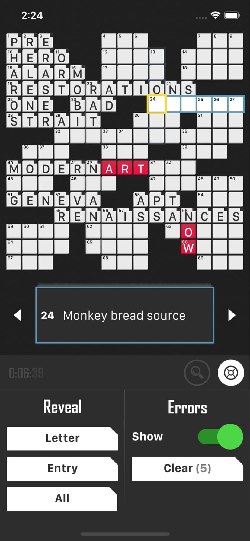 Crossword Puzzle Redstone screenshot 8 - screenshot