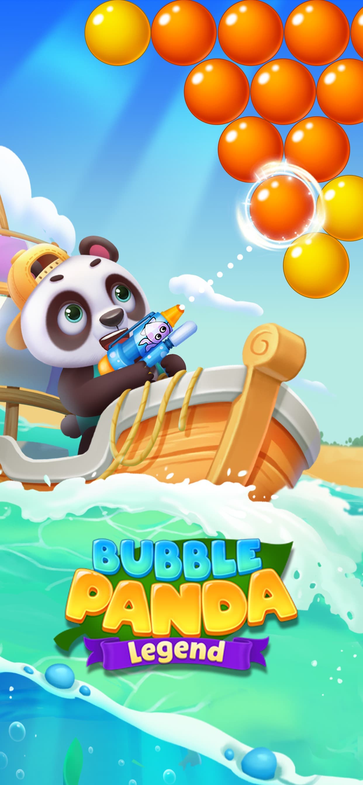 Bubble Panda Legend: Blast Pop screenshot 1 - screenshot