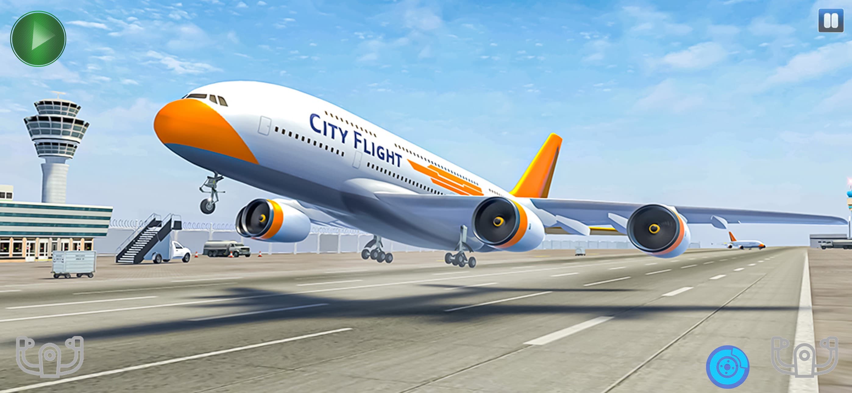 Passenger Aeroplane Fly Games screenshot 3 - screenshot