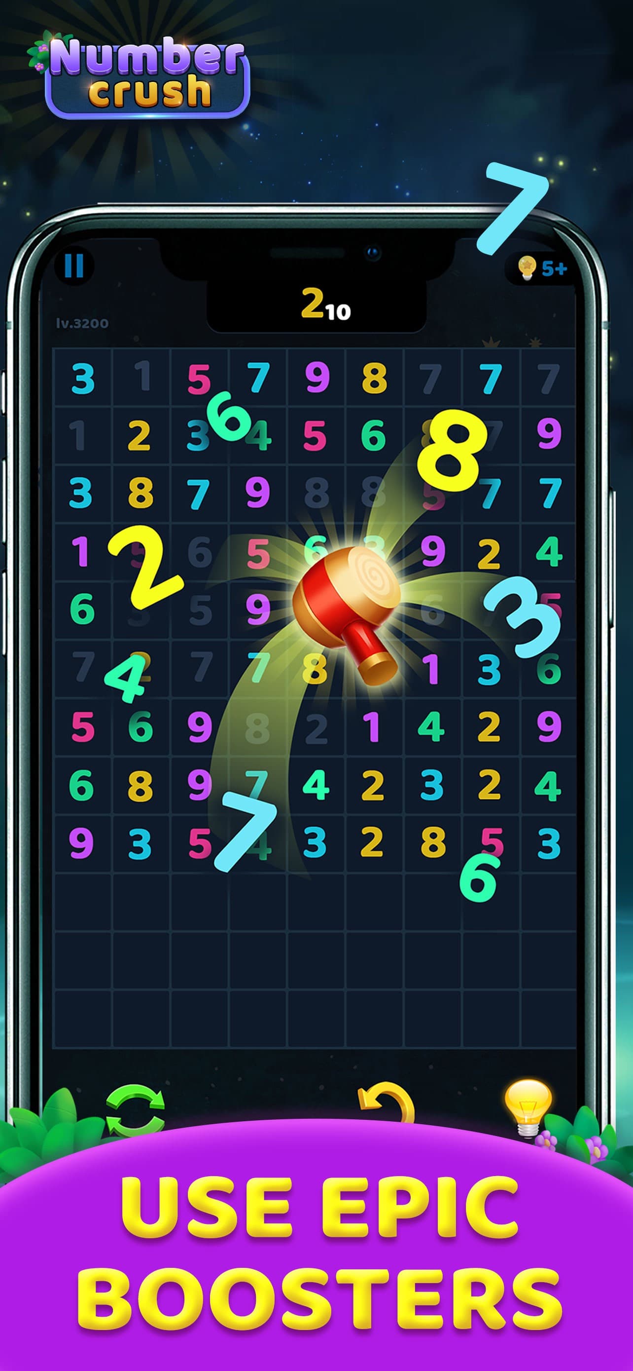 Number Crush: Match Ten Puzzle screenshot 4 - screenshot
