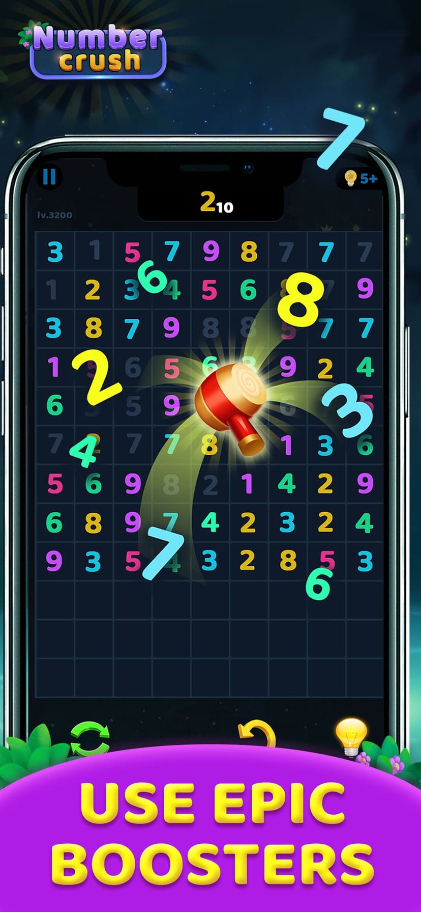 Number Crush: Match Ten Puzzle screenshot 4 - screenshot