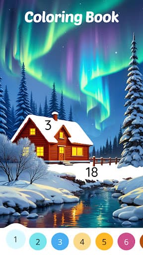 Color Aura: Paint by number screenshot 5 - screenshot