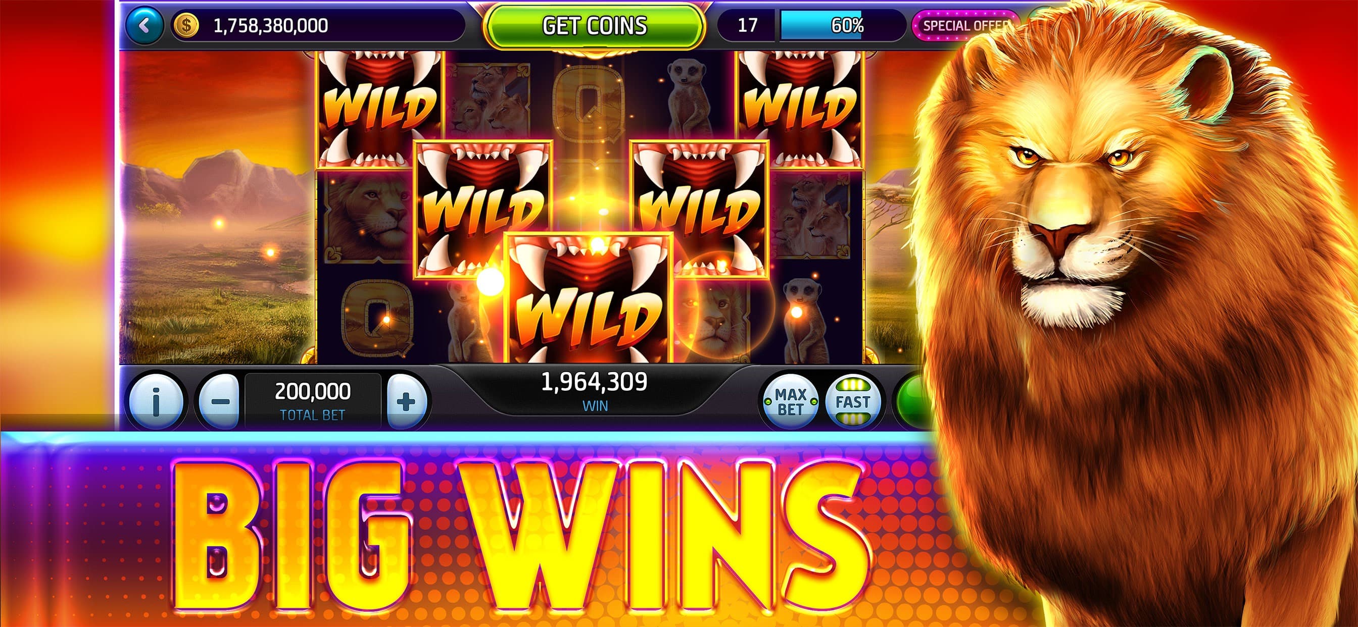 Jackpot 777 Vegas Casino Slots screenshot 2 - screenshot