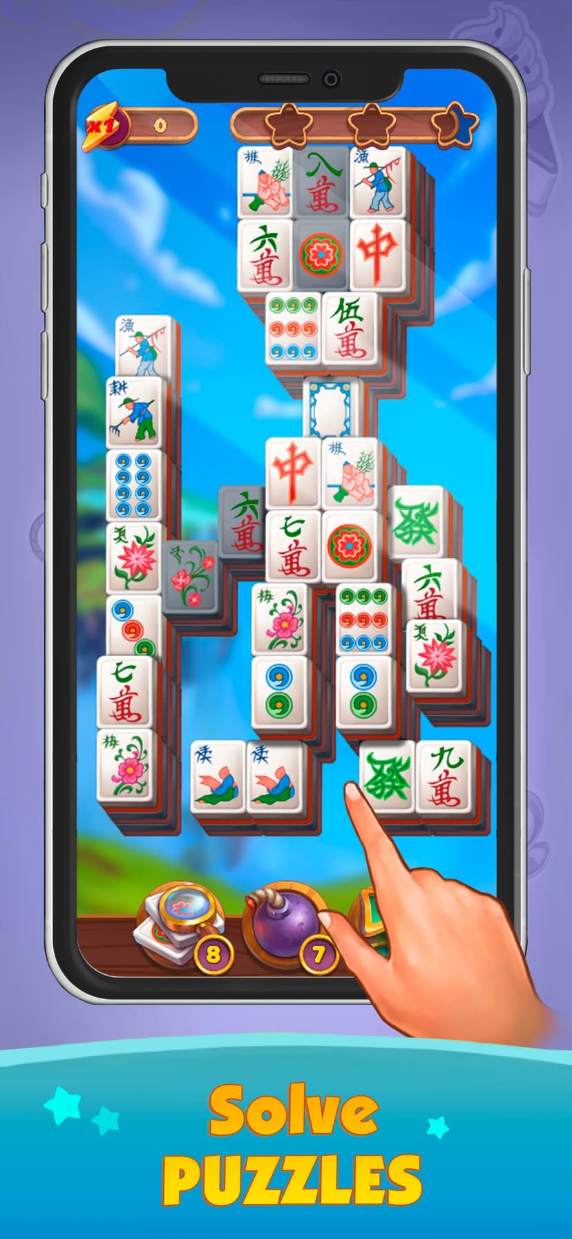 Mahjong: Magic Islands No WiFi screenshot 3 - screenshot