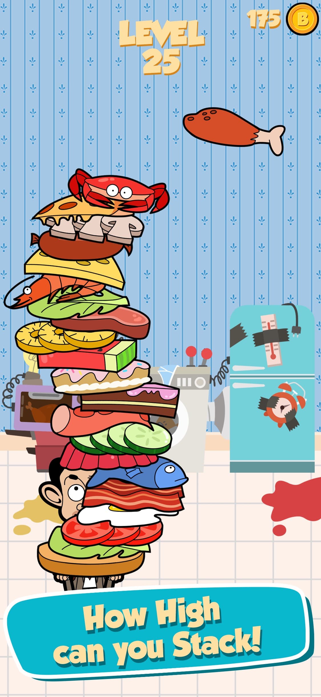 Mr Bean - Sandwich Stack screenshot 2 - screenshot