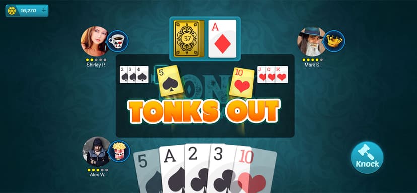 Tonk Online Classic Rummy Game screenshot 2 - screenshot