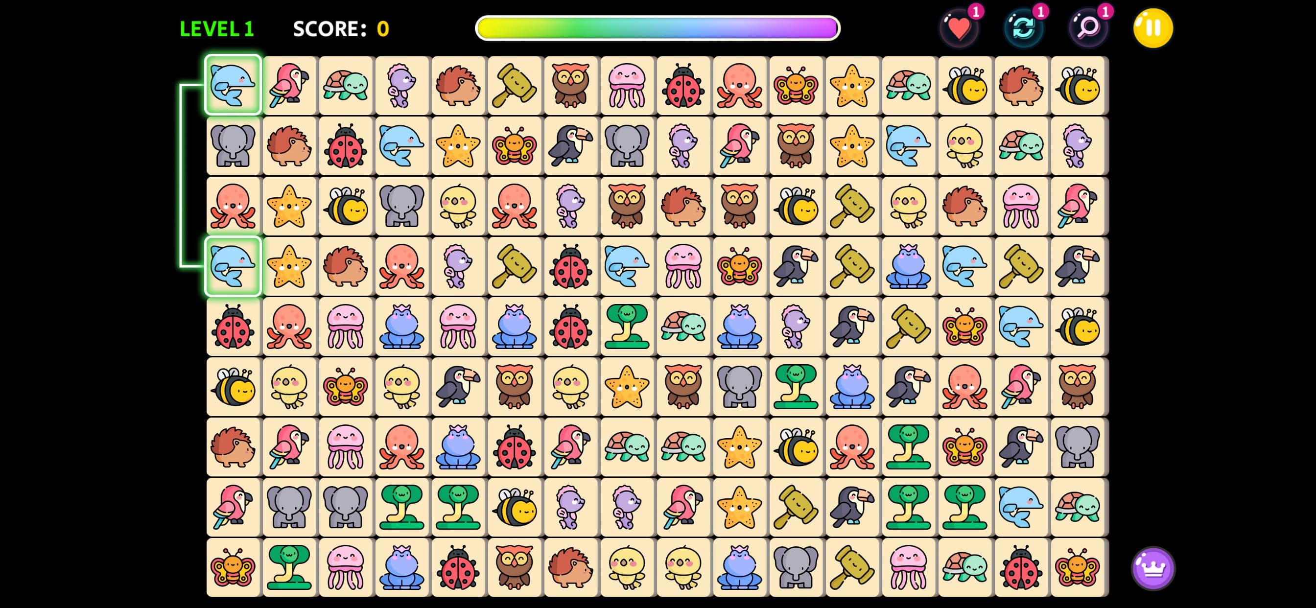 Onet Connect Animal - Classic screenshot 1 - screenshot