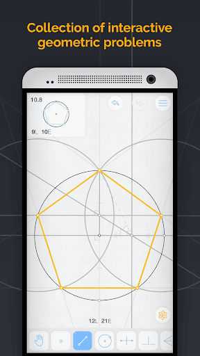 Euclidea screenshot 1 - screenshot