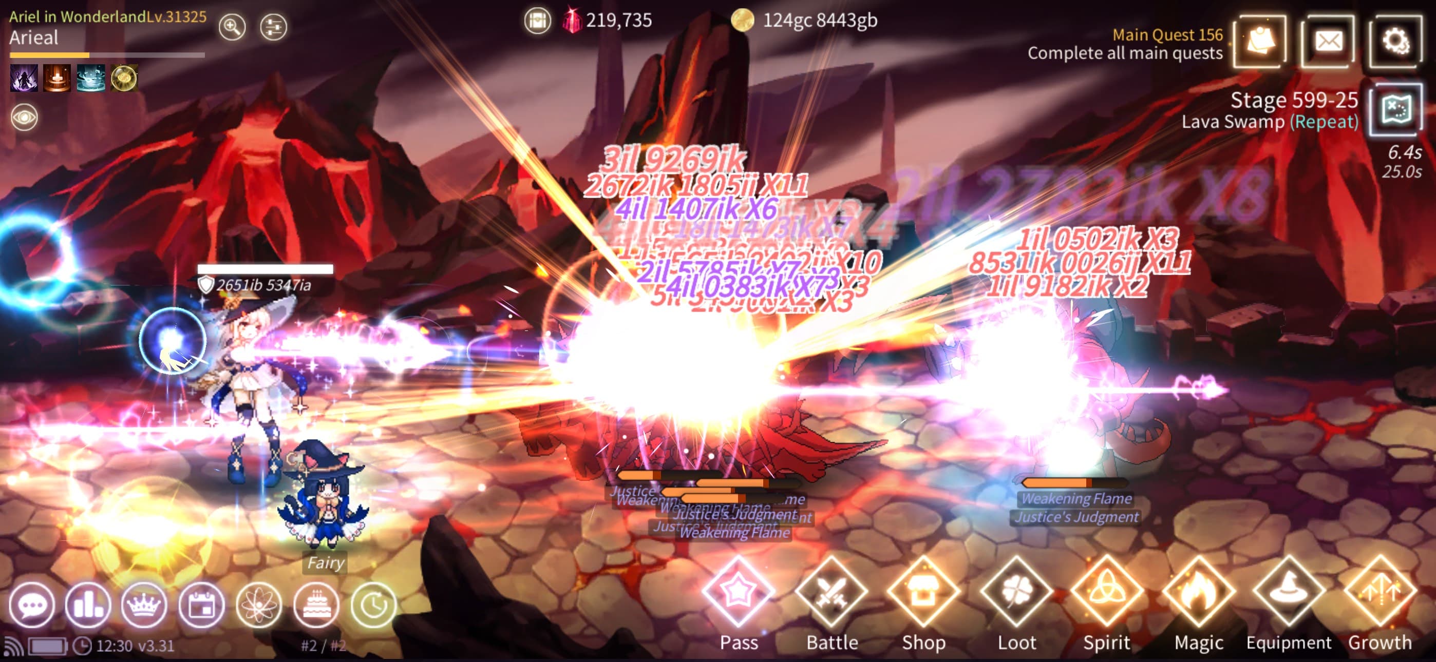 Magical Girl : Idle Pixel Hero screenshot 3 - screenshot