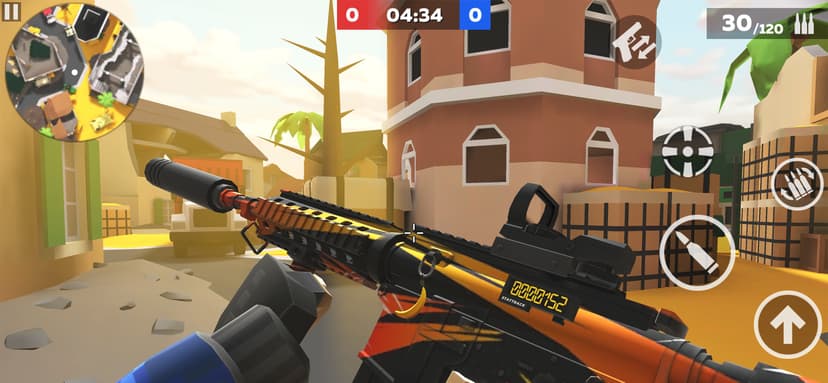 POLYWAR: 3D FPS online shooter screenshot 1 - screenshot