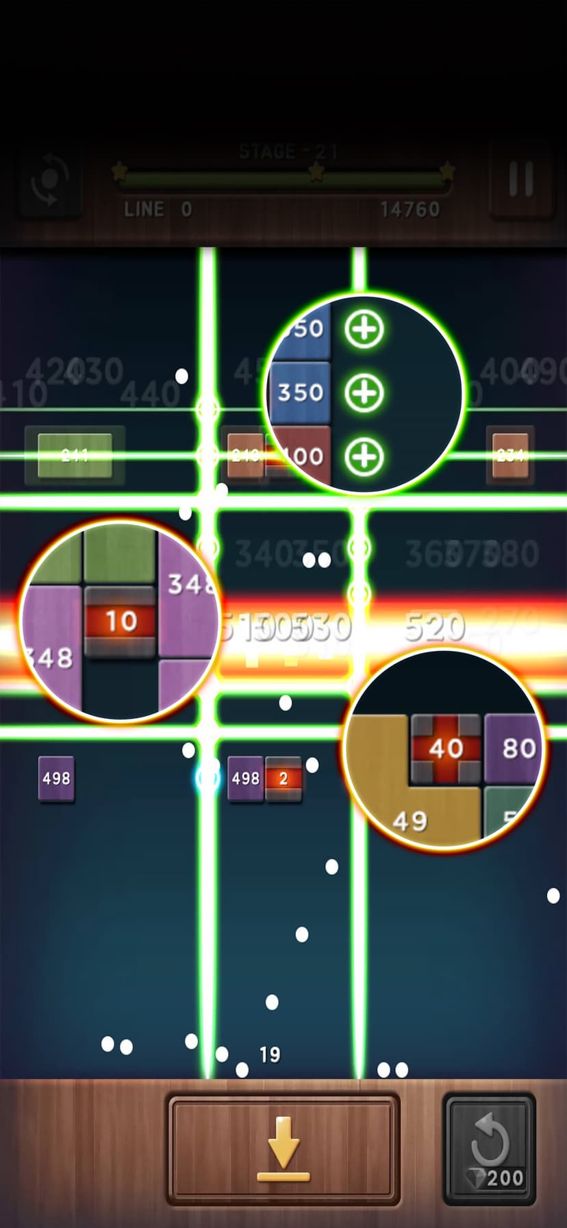 Swipe Brick Breaker: The Blast screenshot 3 - screenshot