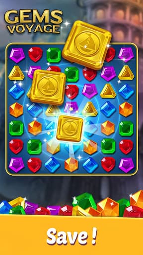 Gems Voyage - Match 3 & Blast screenshot 9 - screenshot