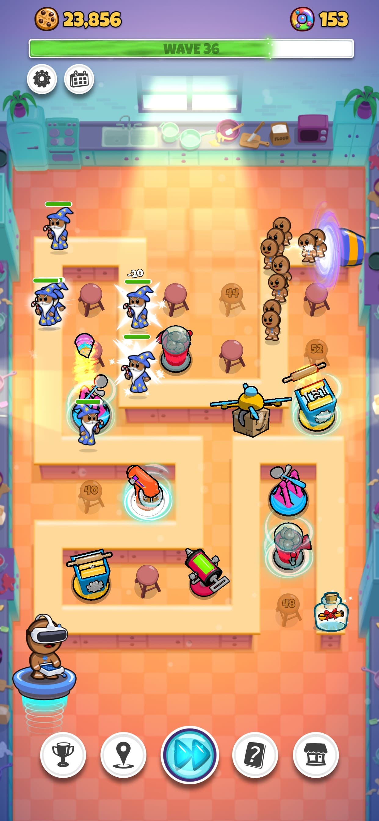 Cookies TD: Idle Tower Defense screenshot 1 - screenshot