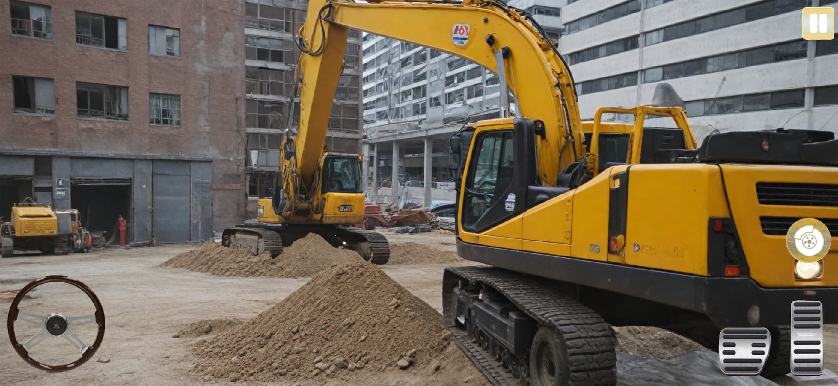 Construction city Excavator 3d screenshot 3 - screenshot