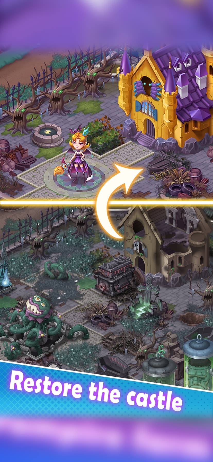 Spookyville - Merge Game screenshot 5 - screenshot