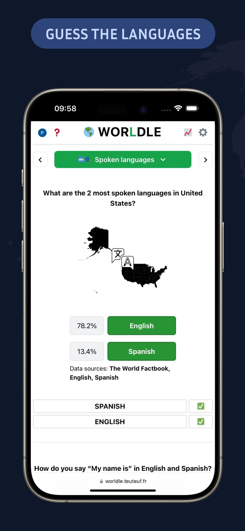 Worldle - Guess The Country! screenshot 5 - screenshot