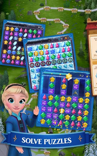 Disney Frozen Free Fall Games screenshot 8 - screenshot