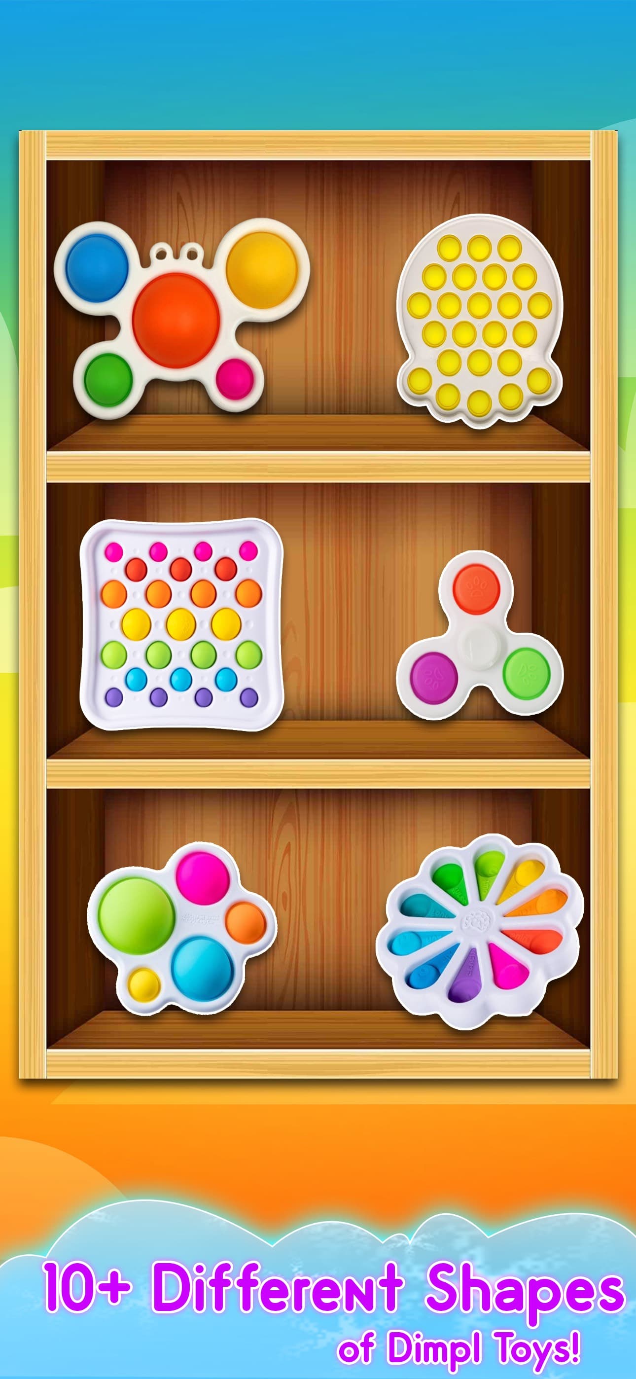 Pop it fidget toys 3d popop! screenshot 1 - screenshot