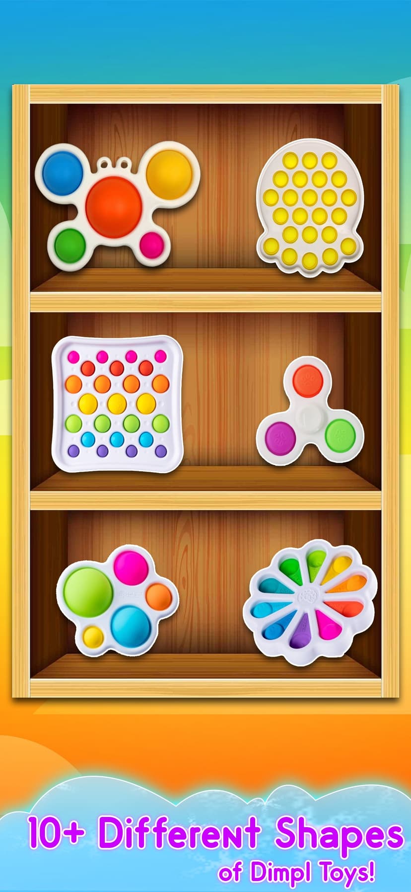 Pop it fidget toys 3d popop! screenshot 1 - screenshot