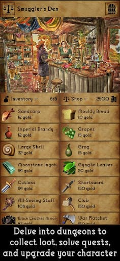 Grim Tides - Old School RPG screenshot 5 - screenshot