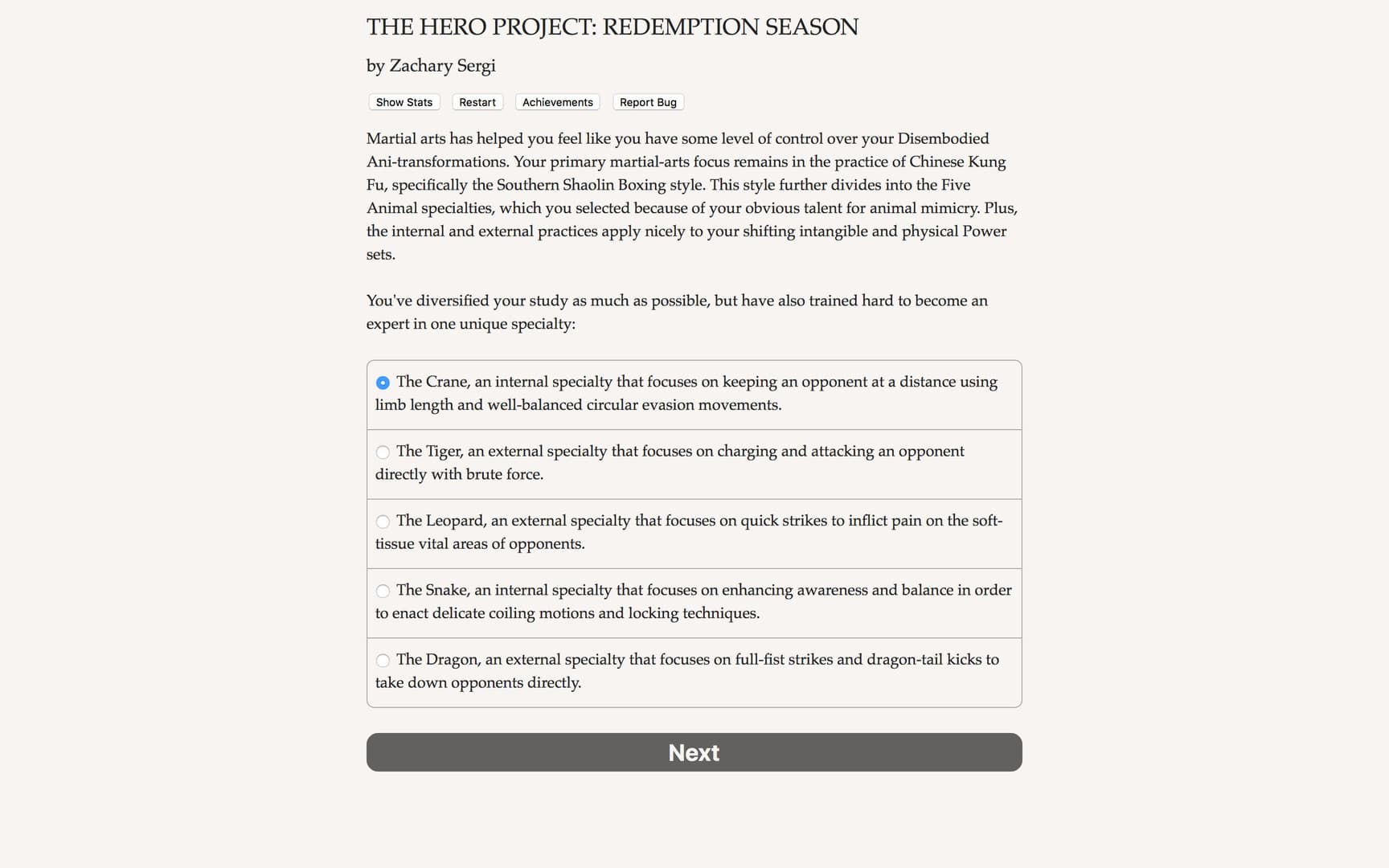 Null - screenshot
