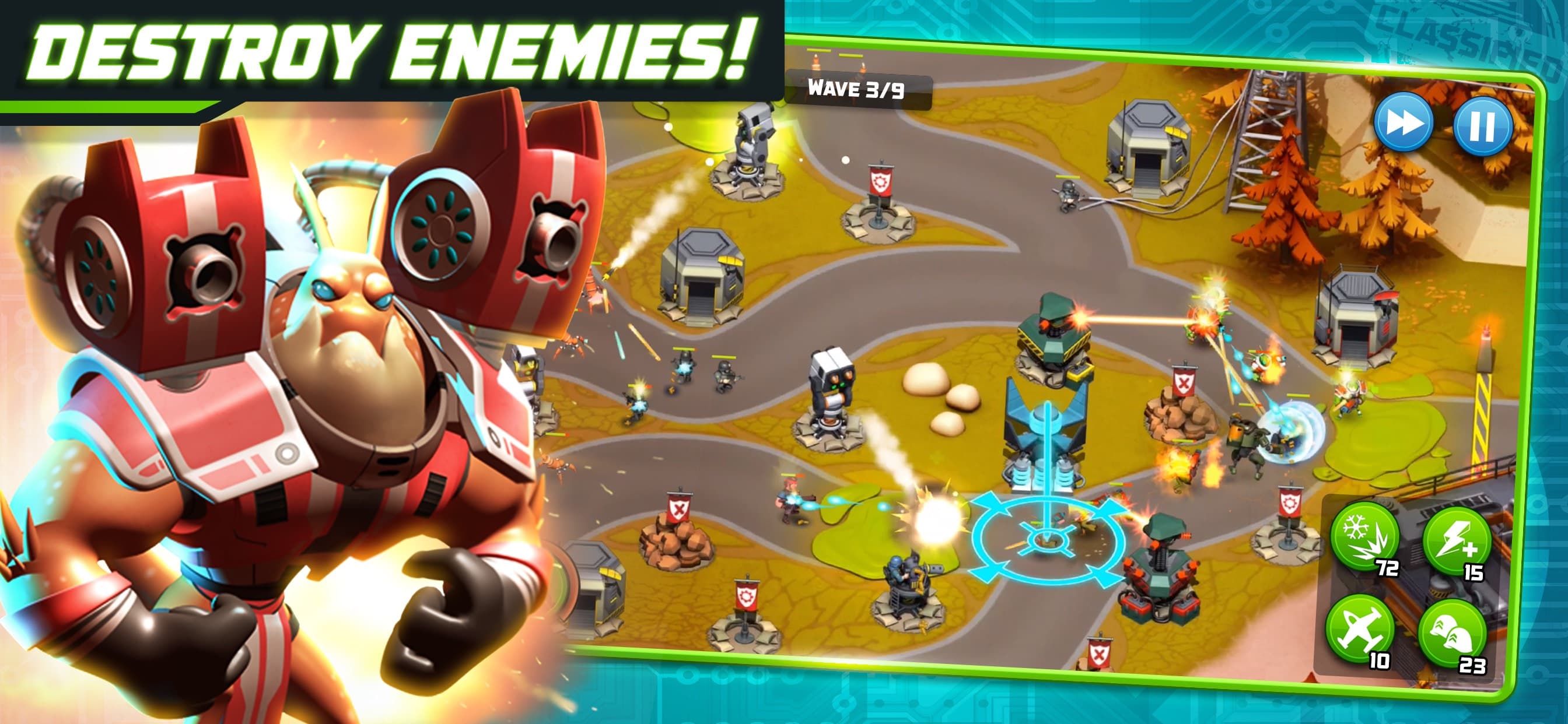 Alien Creeps TD screenshot 2 - screenshot