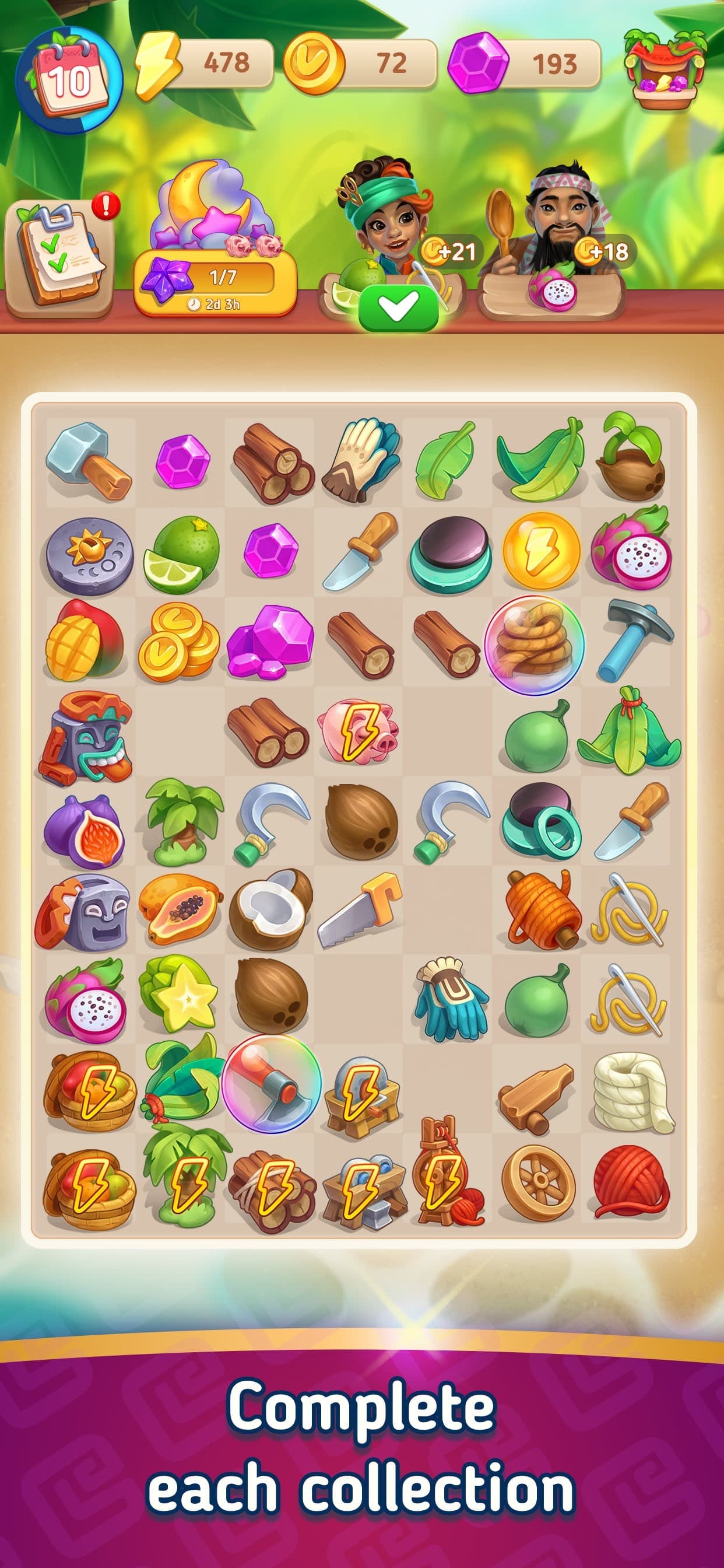 Merge Islanders: Tropical Town screenshot 6 - screenshot