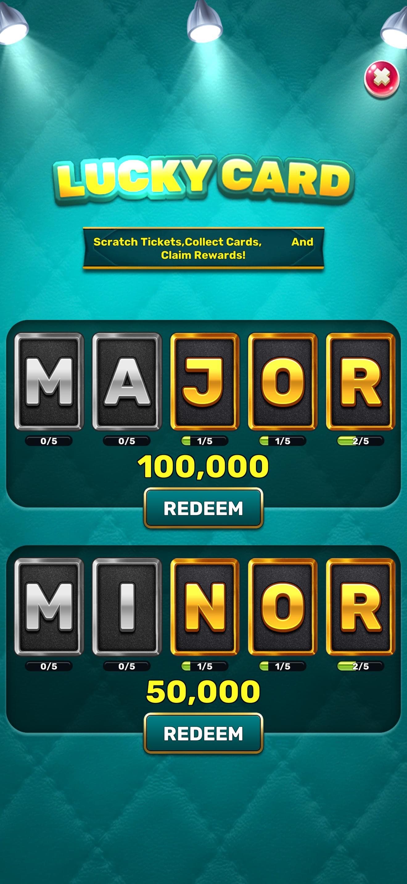 Scratchy Luck screenshot 2 - screenshot