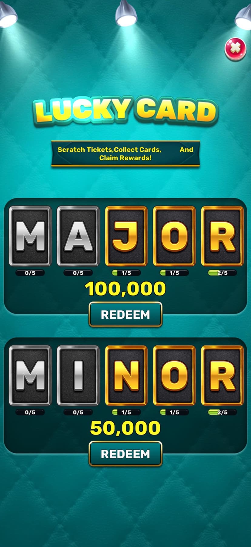 Scratchy Luck screenshot 2 - screenshot
