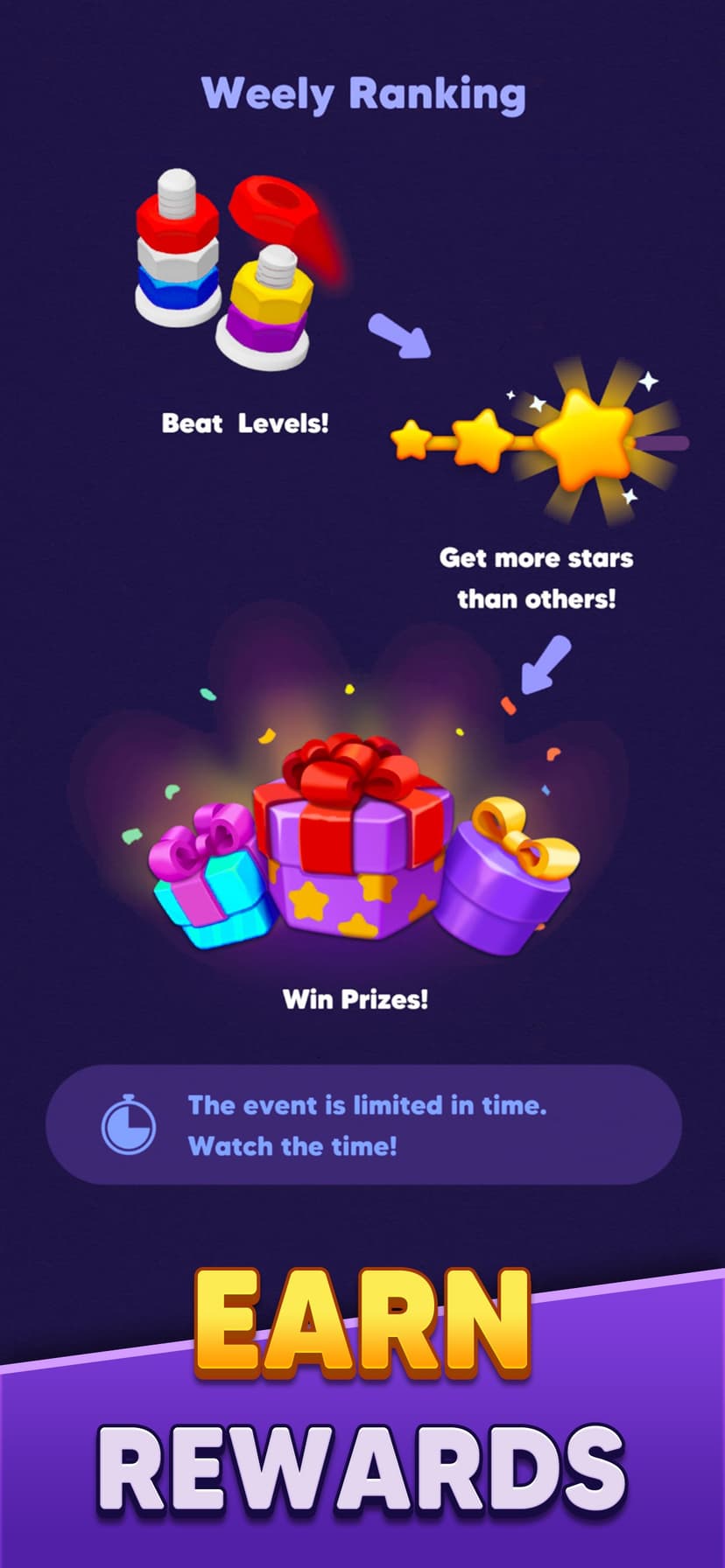 Nut Sort: Color Match Game screenshot 5 - screenshot