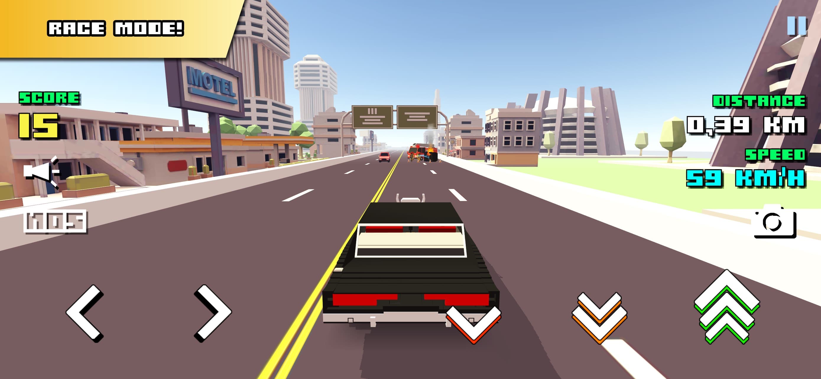 Blocky Car Racer screenshot 3 - screenshot