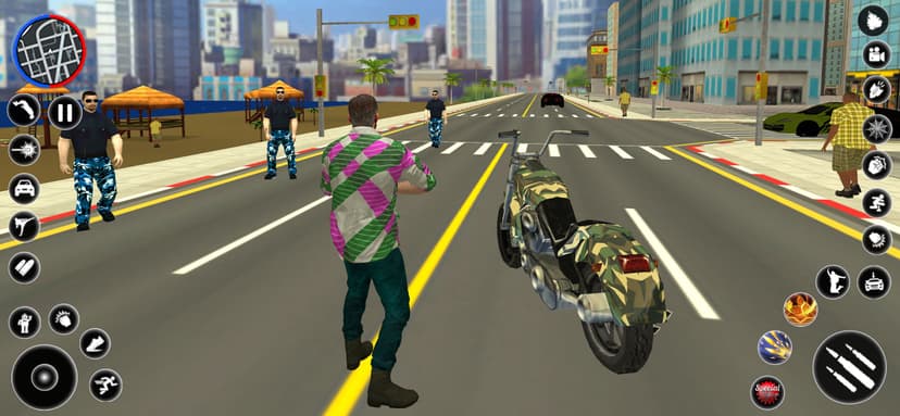 GTA Gangsters Crime City Game screenshot 2 - screenshot