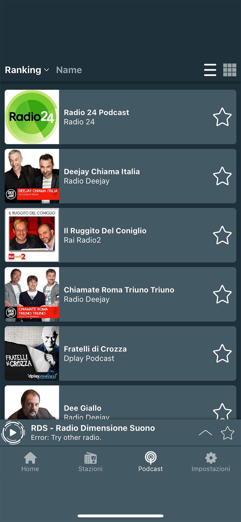 Radio FM Italia Online screenshot 4 - screenshot