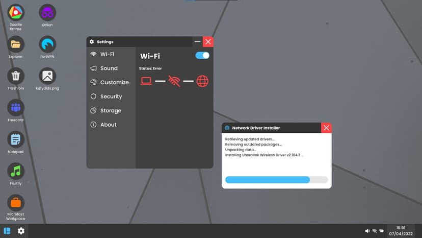 Null - screenshot