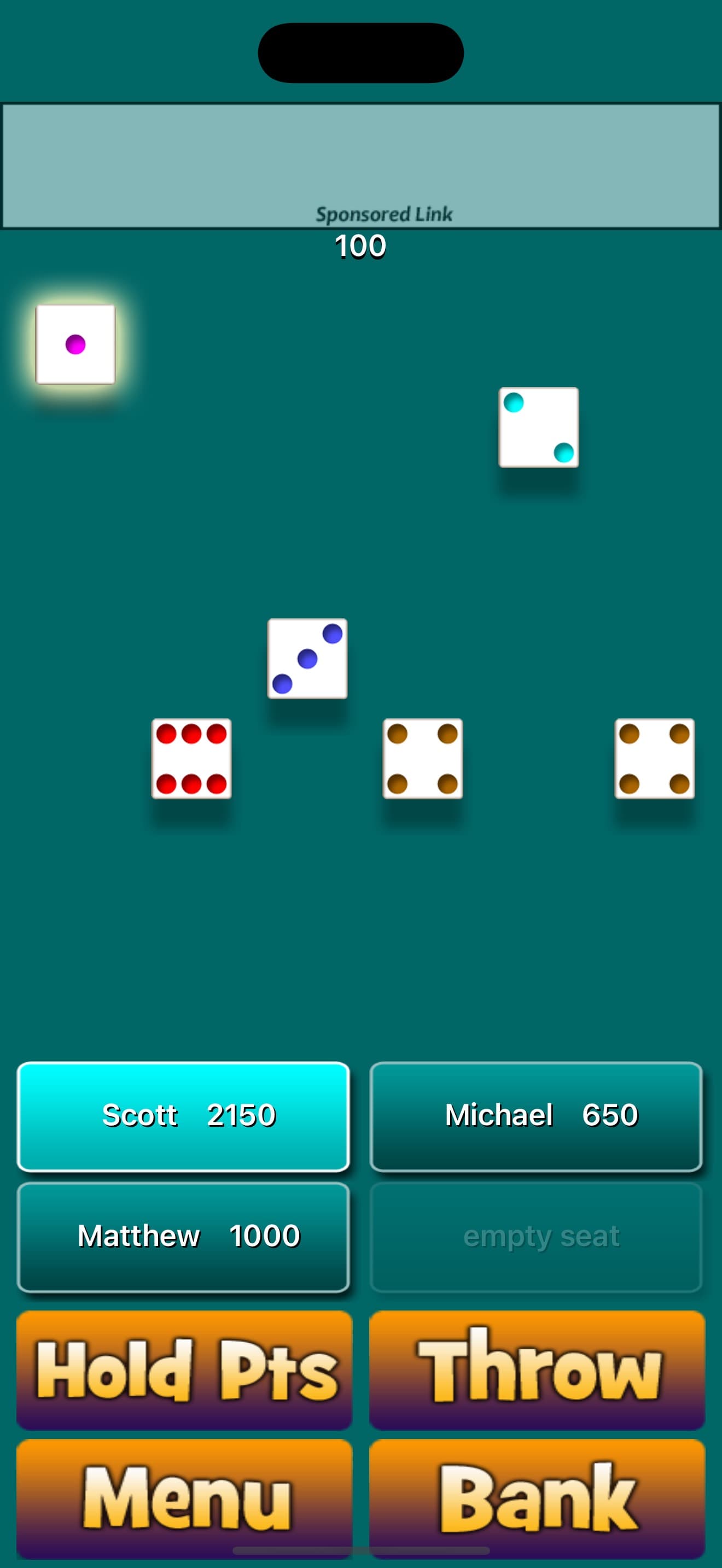 Original Farkle screenshot 4 - screenshot