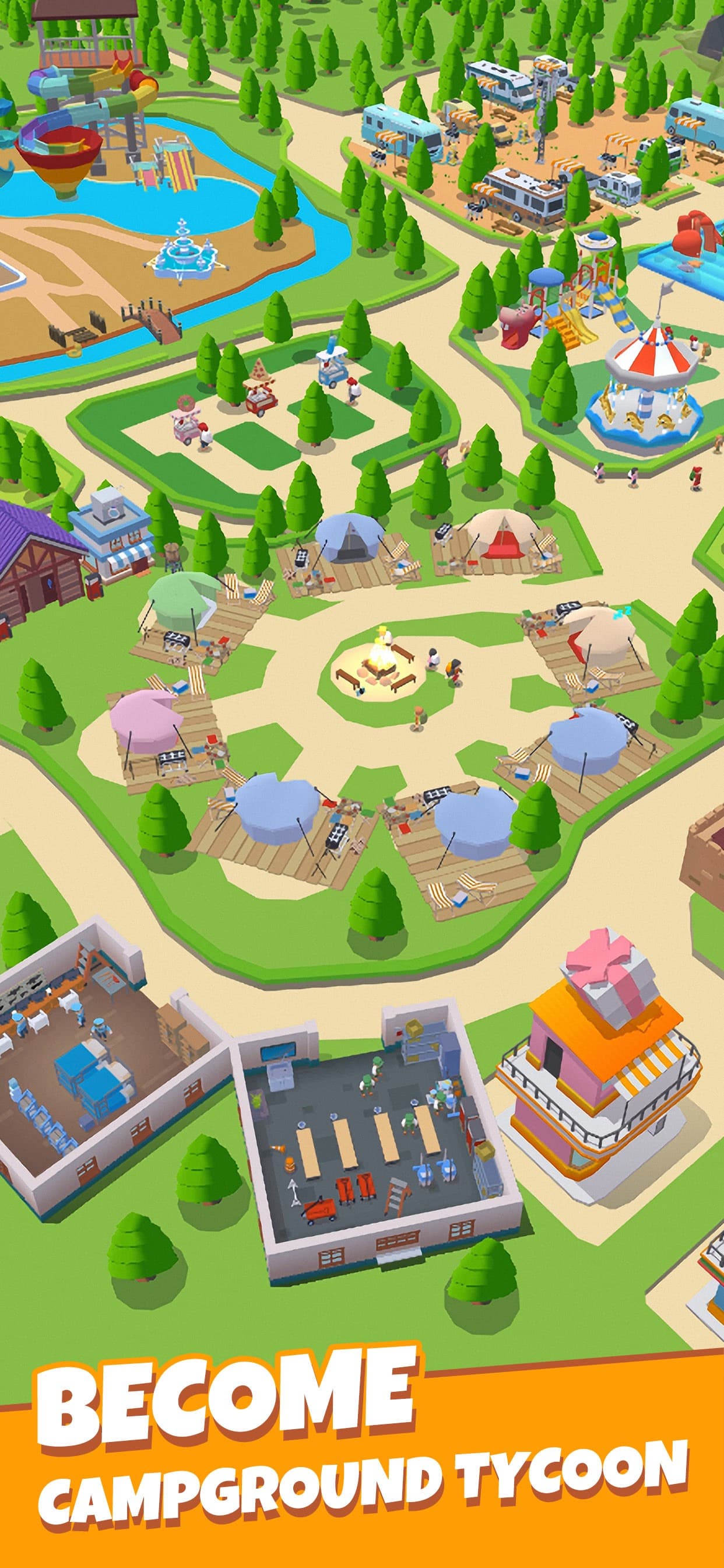 Camping Tycoon-Idle RV life screenshot 2 - screenshot